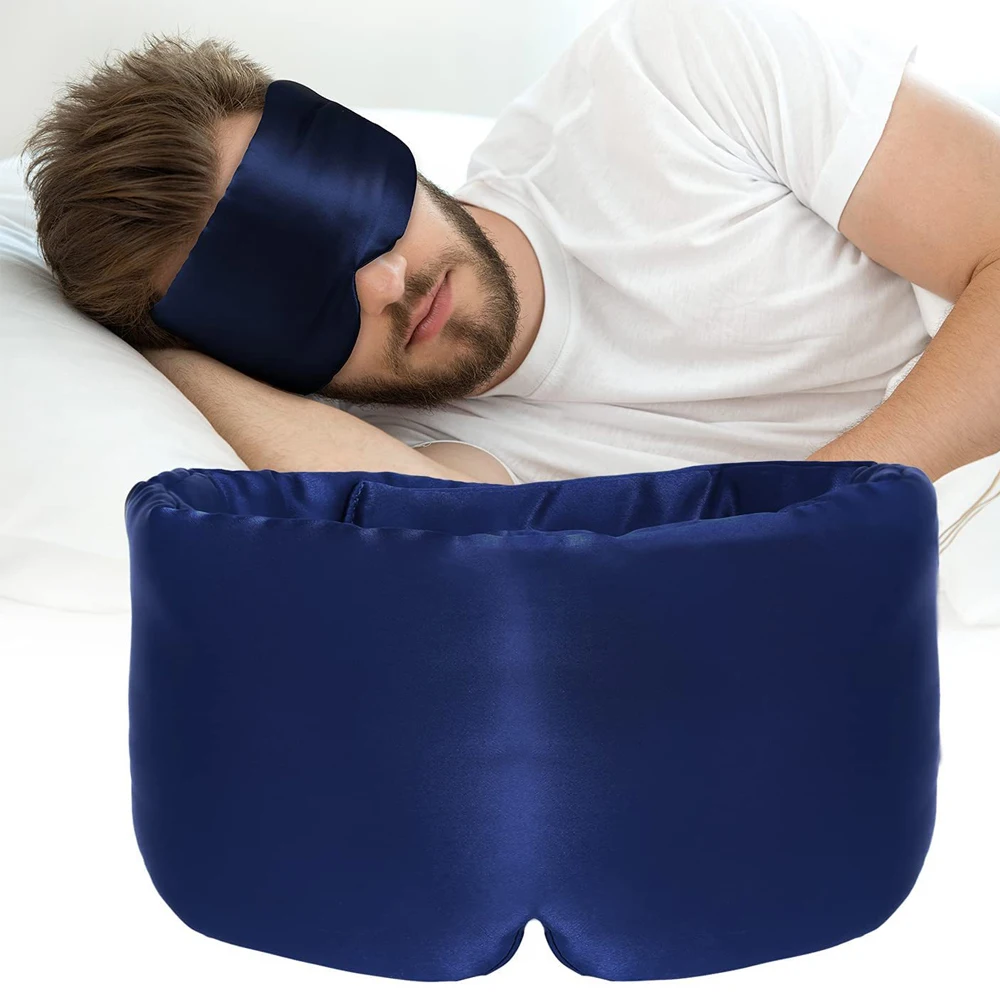 Luxurious Adjustable Silk Sleep Mask - Premium Mulberry Silk Eye Cover