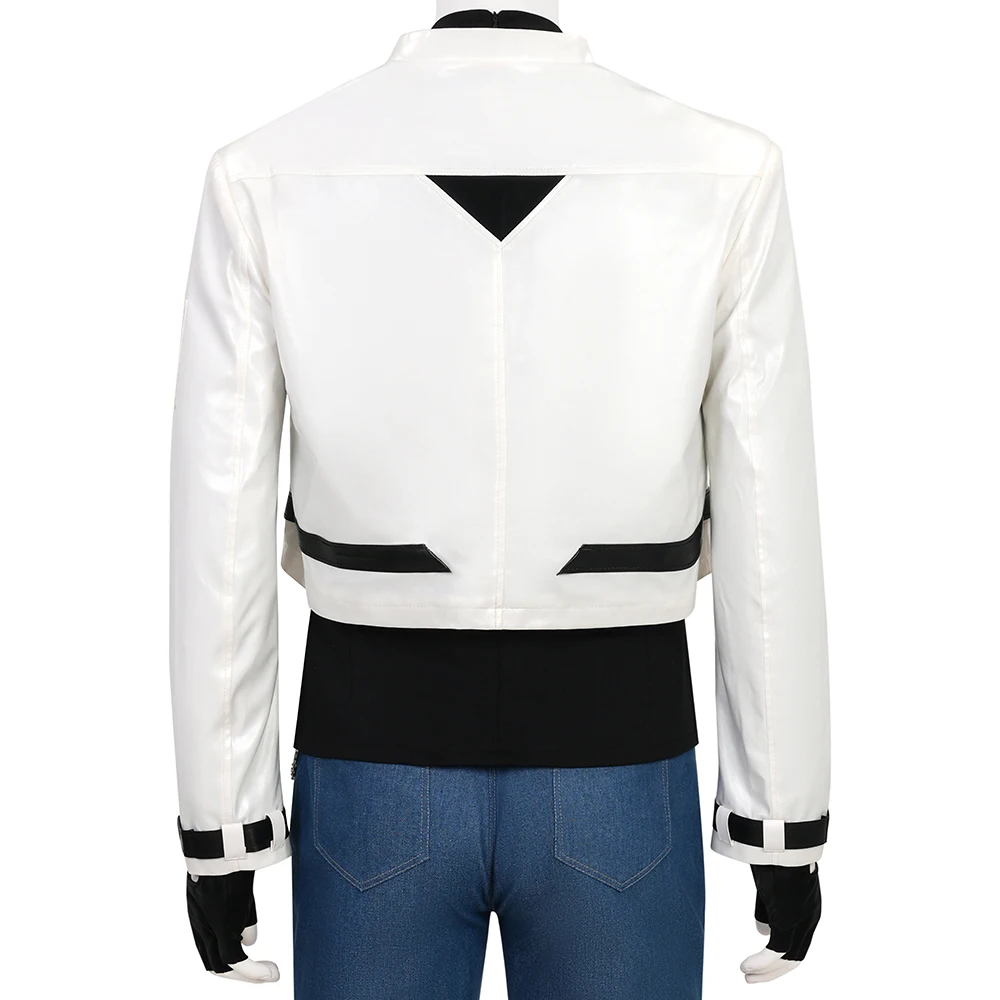 The King of Fighters-Inspired Kyo Kusanagi Martial Arts Uniform Cosplay Costume for Men