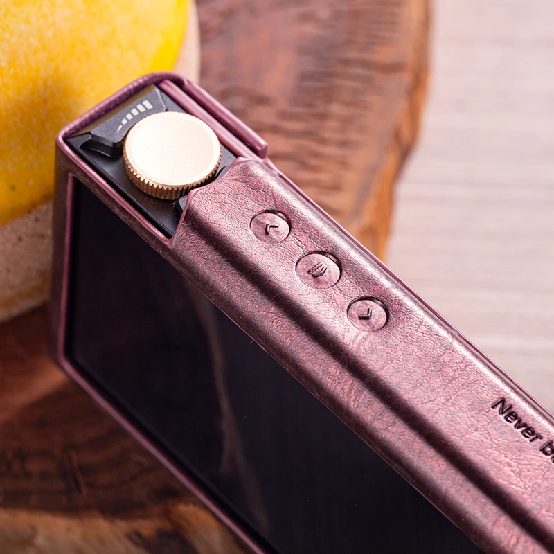Cayin N3Ultra Customized Full coverage Leather Case Midnight