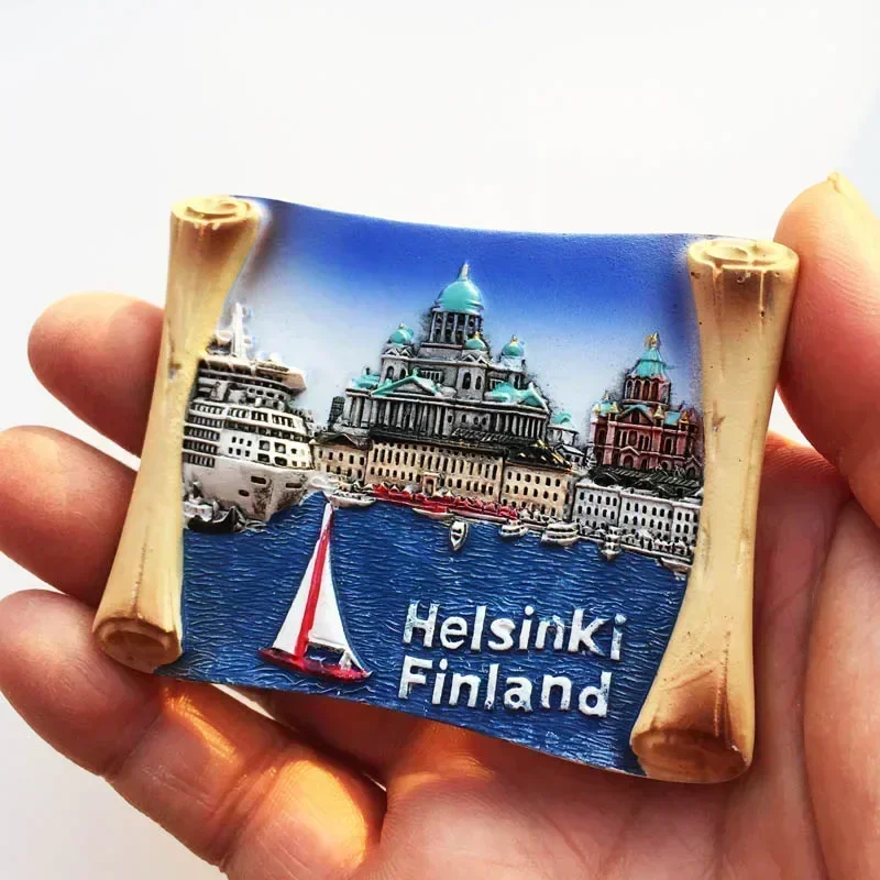 Venda calda extension, finlandia alce magnete per frigorifero