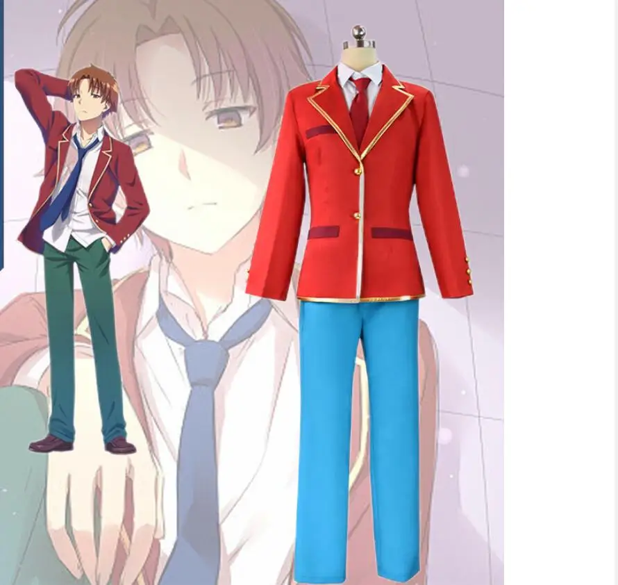 

Classroom Of The Elite Cosplay Costume Horikita Suzune Kushida School Uniform Youkoso Jitsuryoku Shijou Shugi no Kyoushitsu Suit