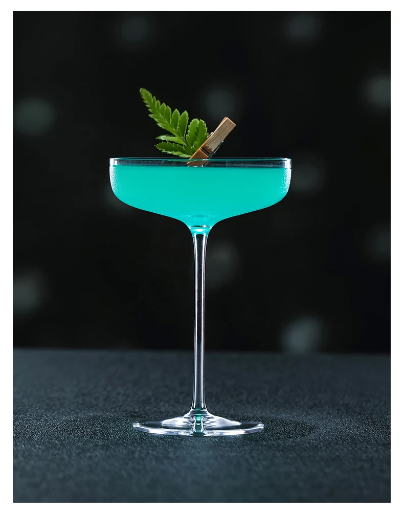 Description Picture 5 of itemCRISON CT2702 Crystal Glass Coupe Champagne Cup Wedding Party Cocktail Glassware Clear Lead-Free Bar Drinkware