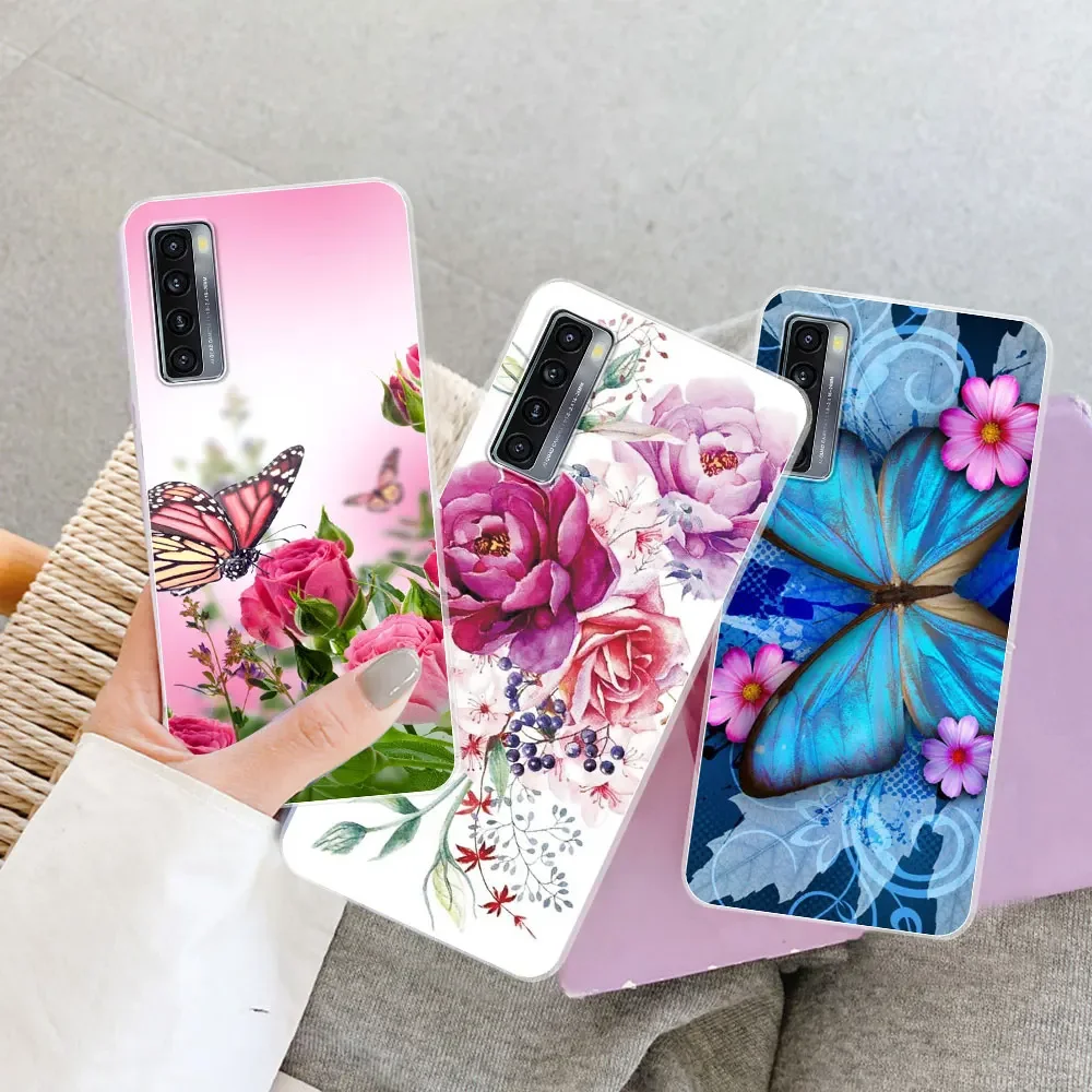Clear Silicone Soft Protective Phone Case Cover