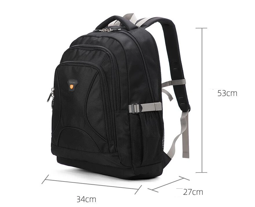 Brand men's travel backpack casual lapto 15.6 inch laptop backpack waterproof student schoolbag women's travel nylon backpack 4