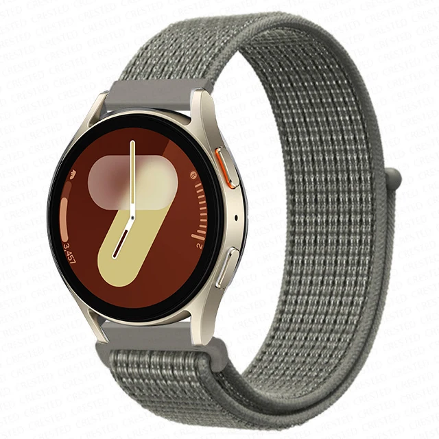 Versatile Nylon Loop Bracelet for Smartwatches - 22mm/20mm Band