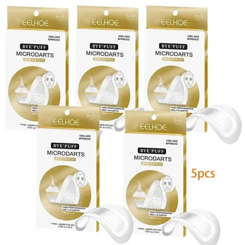 5Pairs Hyaluronic Acid Microneedle Eye Patches For Dark Circles Moisturizing Under Eye Gel Pads Skin Care 1