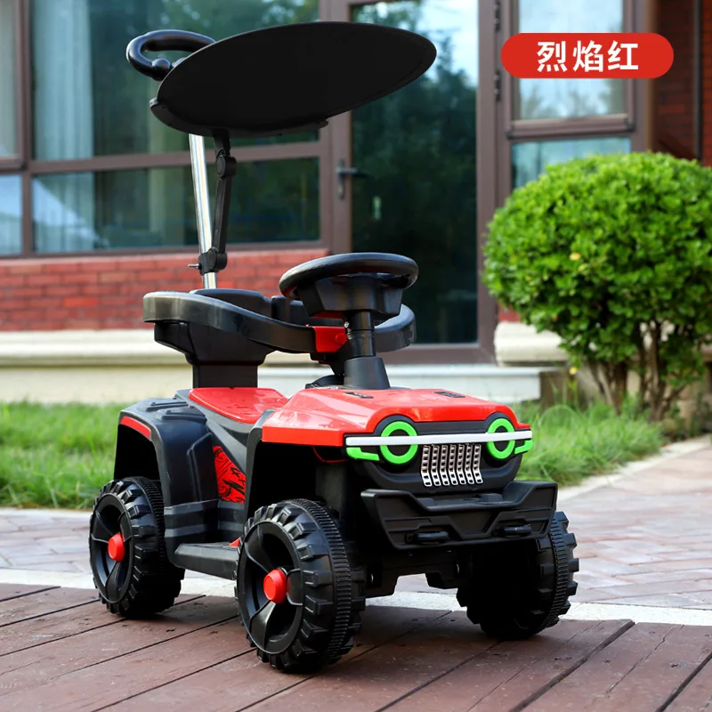 Children's Electric Four-Wheel Motorcycle 1-6-Year-Old With Remote Control Off-Road Vehicle Can Accommodate Passengers