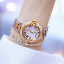 

2022 Ladies Wrist Watches Dress Gold Watch Women Luxury Diamond Watches Stainless Steel Fashion Women Montre Femme