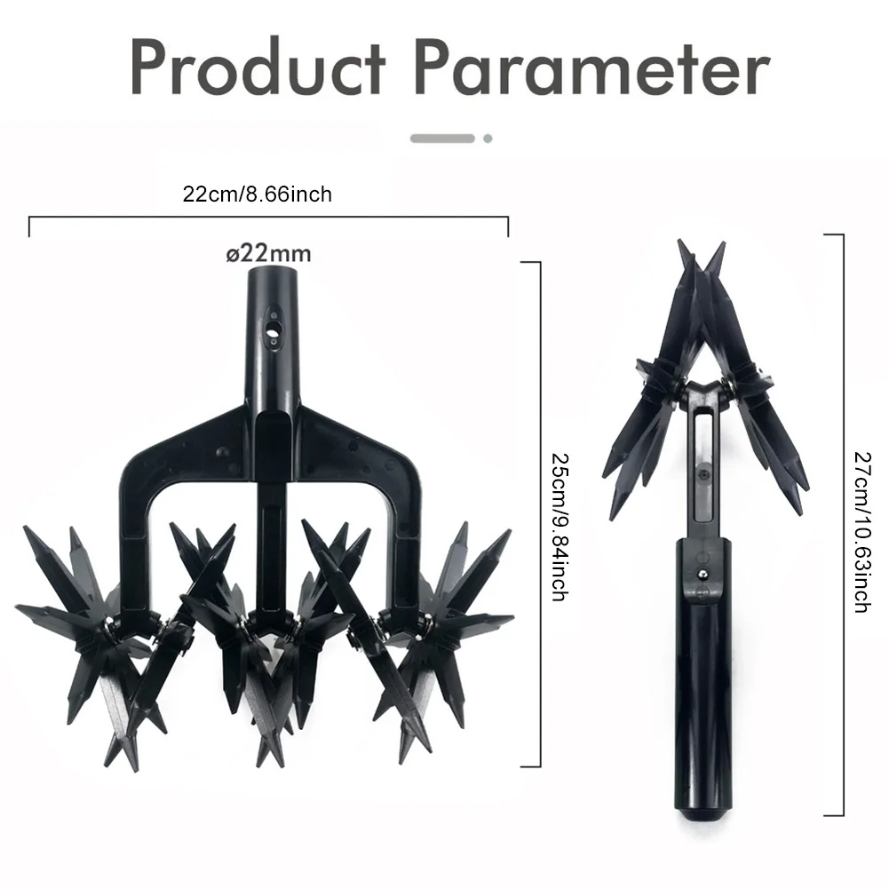 New 2 in 1 Garden Soil Scarifier 6