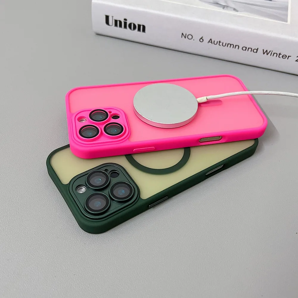 Luxury Matte Translucent Armor Case - Image 4