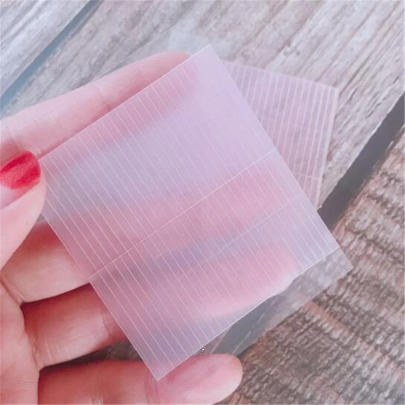 100Pcs/Pack Invisible Eyelid Sticker Eye Lift Strips Double Eyelid Tape Adhesive Stickers Eye Tape Tools