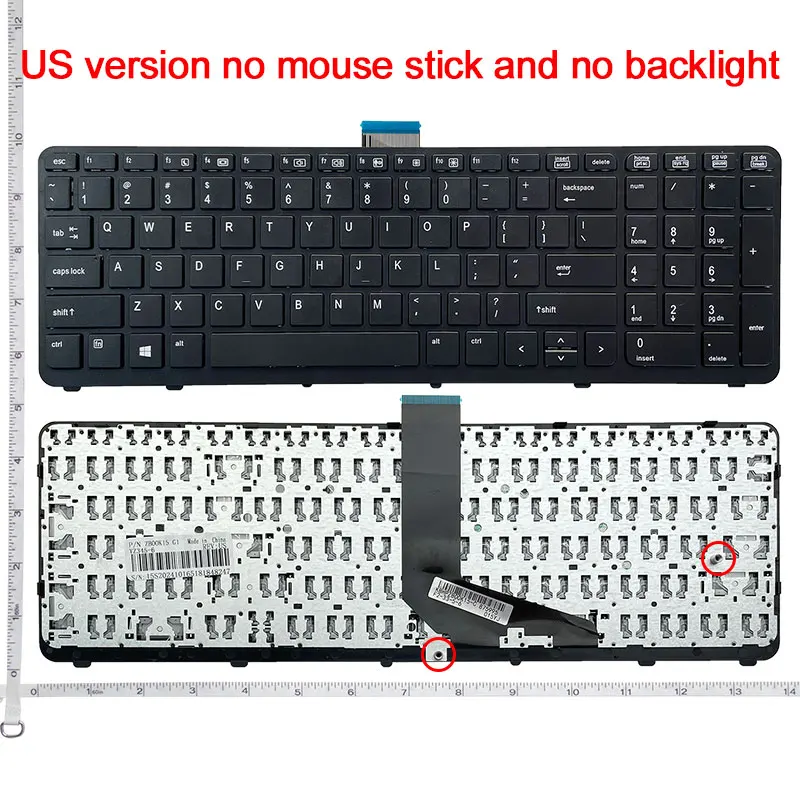 Touche Clé Unique HP - Pour Clavier HP Compaq ZBook 15 G3 / 17 G3 - Occasion