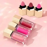 Liquid Cheek Blush Facial Nourishing Blush Cream Waterproof Multi-purpose Eyes&lips Makeup Blush Stick Cosmetics With Sponge 1