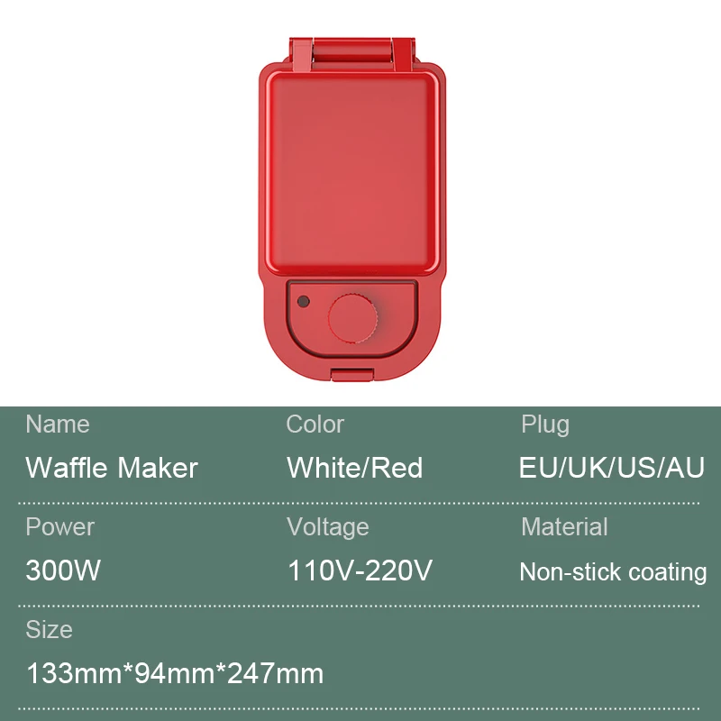 sanduiche eletrico multifuncional maquina de waffle maquina 05