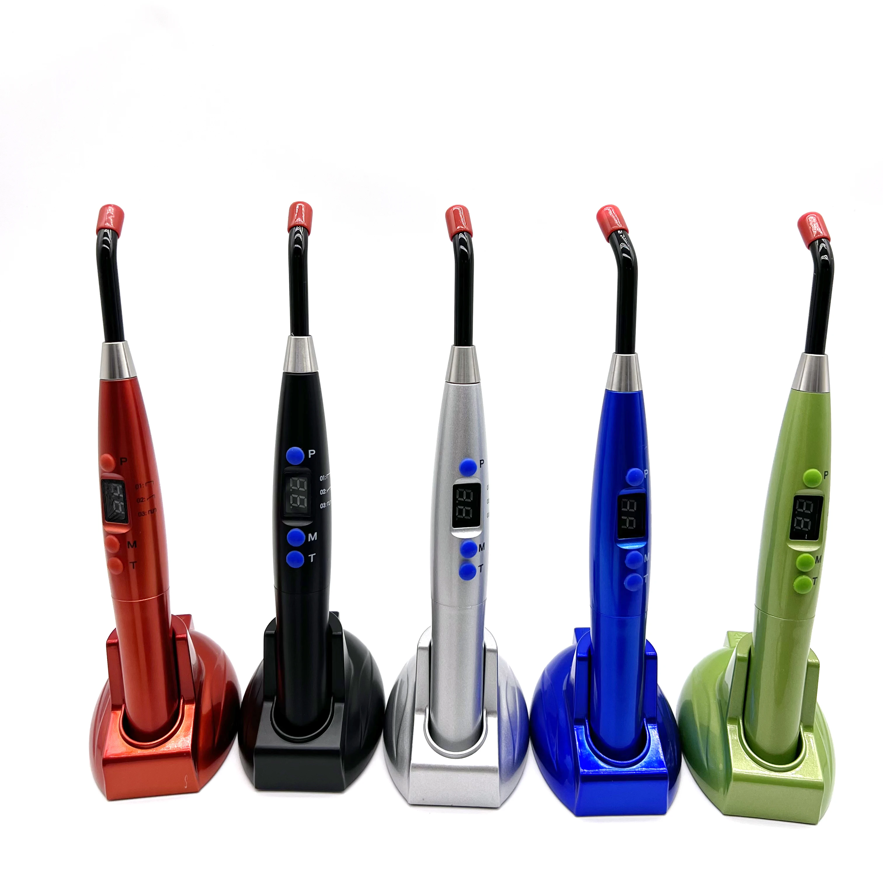 

Hot Sale Dentist d ental LED Curing Light Lamp Wireless Cordless Resin Cure