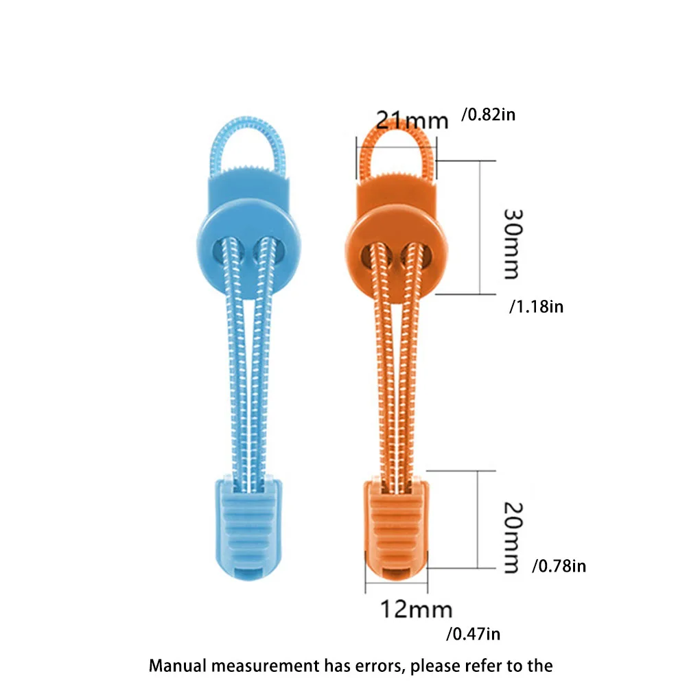 2 Pieces Elastic Cord Shoe Lock Lace Solid Color Easy Matching 120cm Replacement Universal Sneakers Shoelace Part