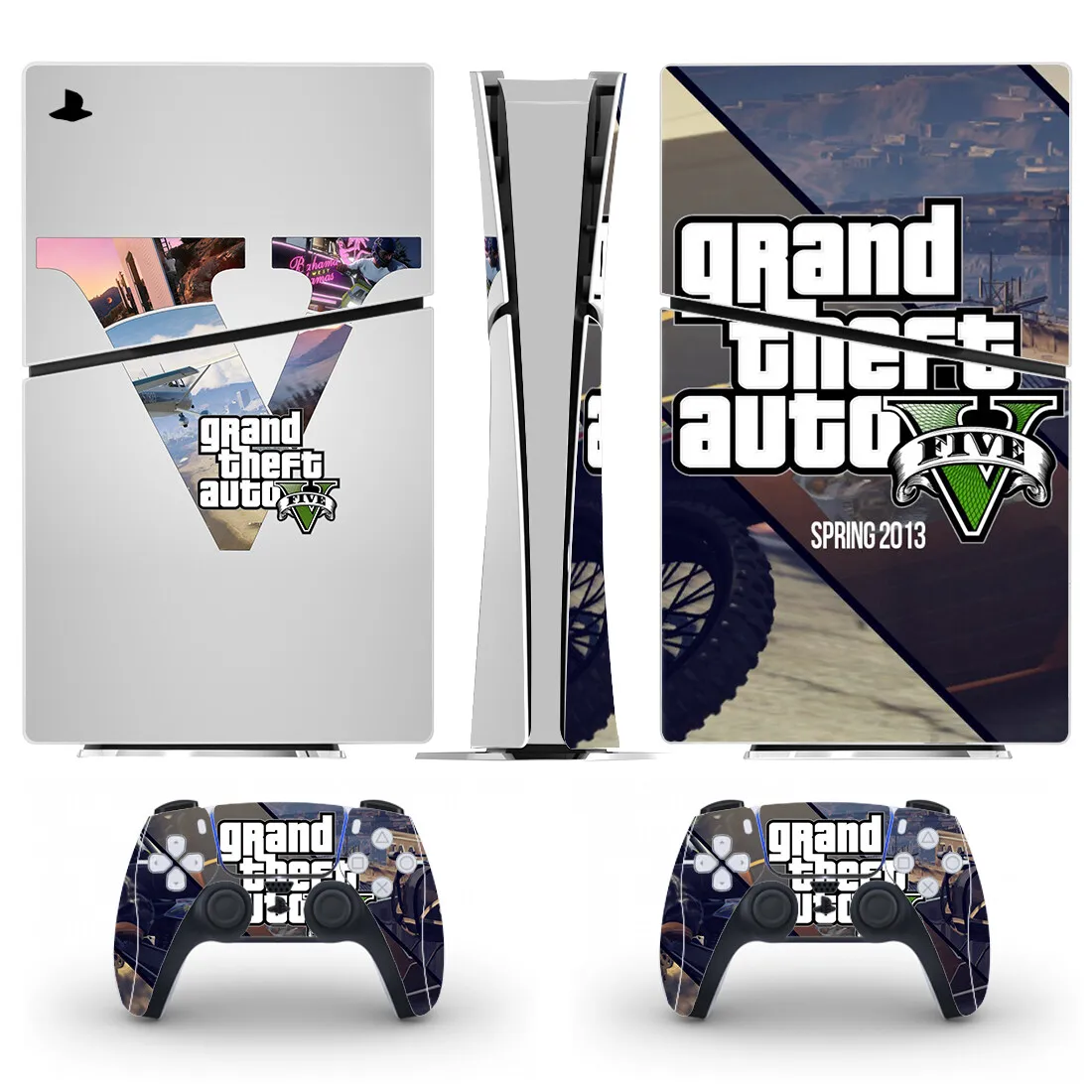 Grand Theft Auto V GTA 5 PS5 Standard Disc Skin Sticker Decal Cover for  PlayStation 5 Console and Controllers PS5 Skin Sticker - AliExpress