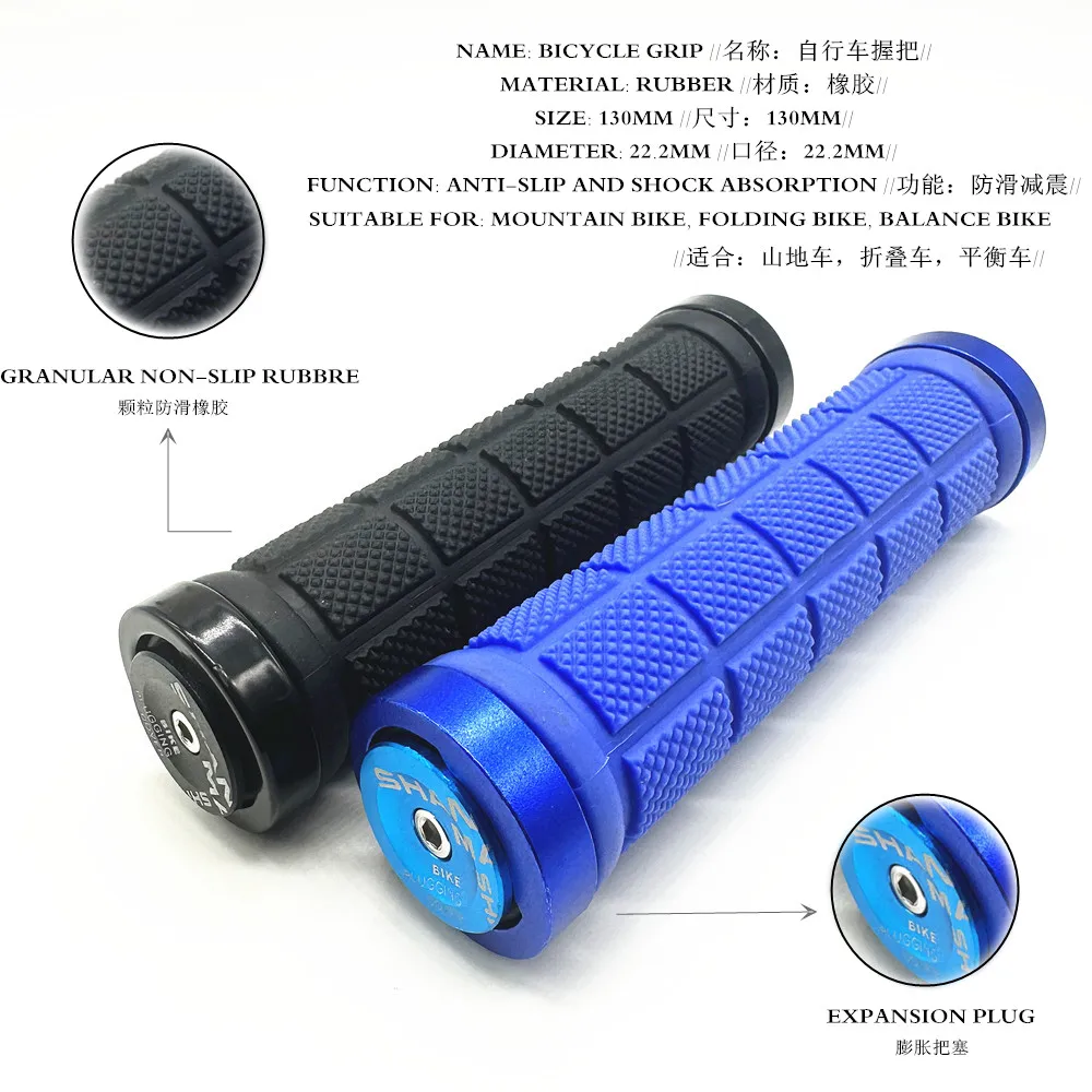 Description Picture 4 of itemUltralight Bicycle Grips Rubber Particle Shock Absorption Non-slip Folding Bike Off-road Mountain Bike Grip Set Cycling Parts