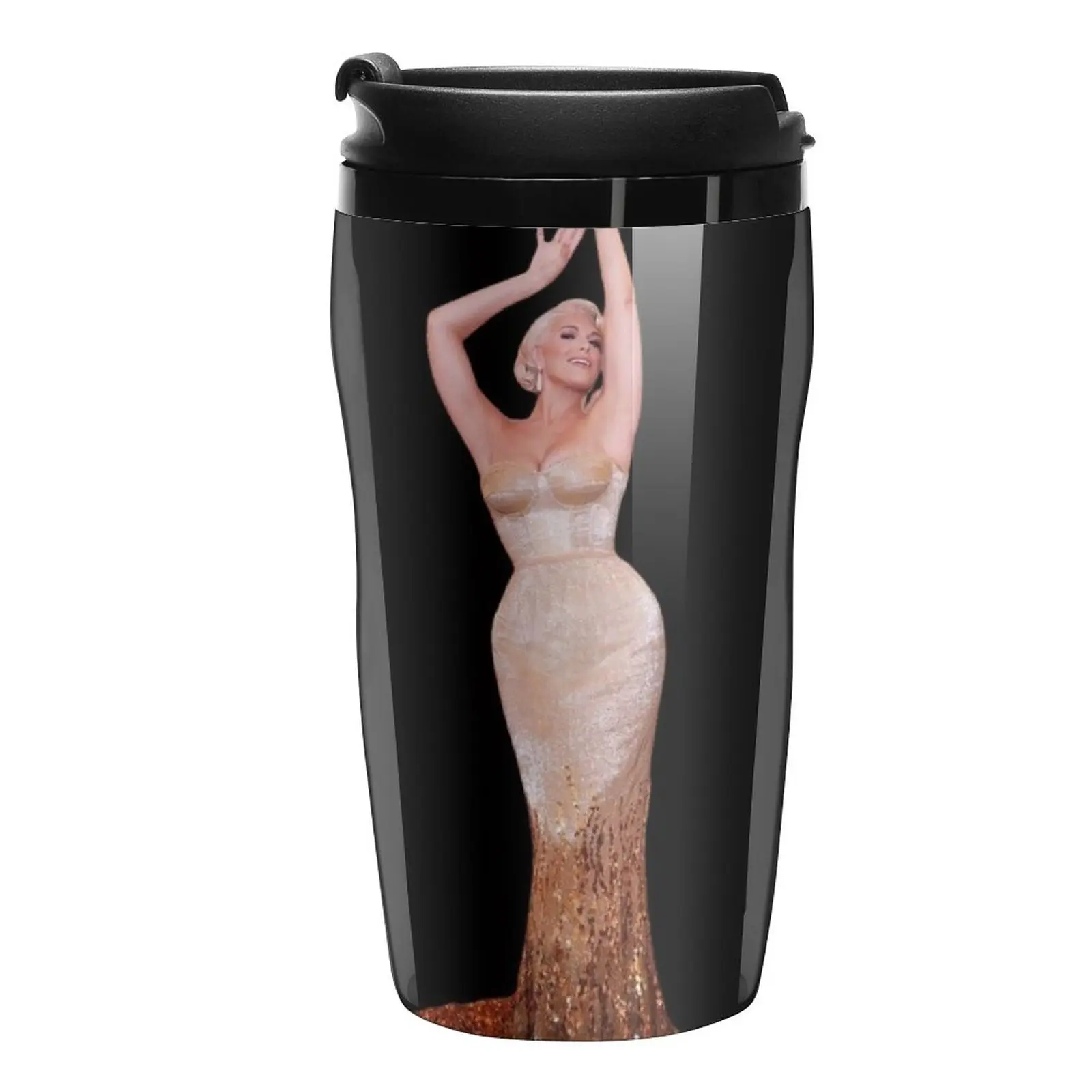 

Hannah Waddingham at the SAG Awards Travel Coffee Mug Luxury Coffee Cups Coffee Cup To Go Black Coffee Cup Glasses For Coffee