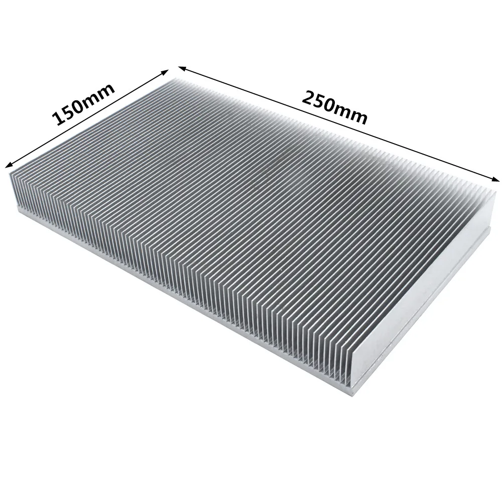 250x150x30mm Aluminum Skiving Fin Heatsink Heat Sink Radiator Cooling for Electronic LED LCD Heat Dissipation – Detail 1