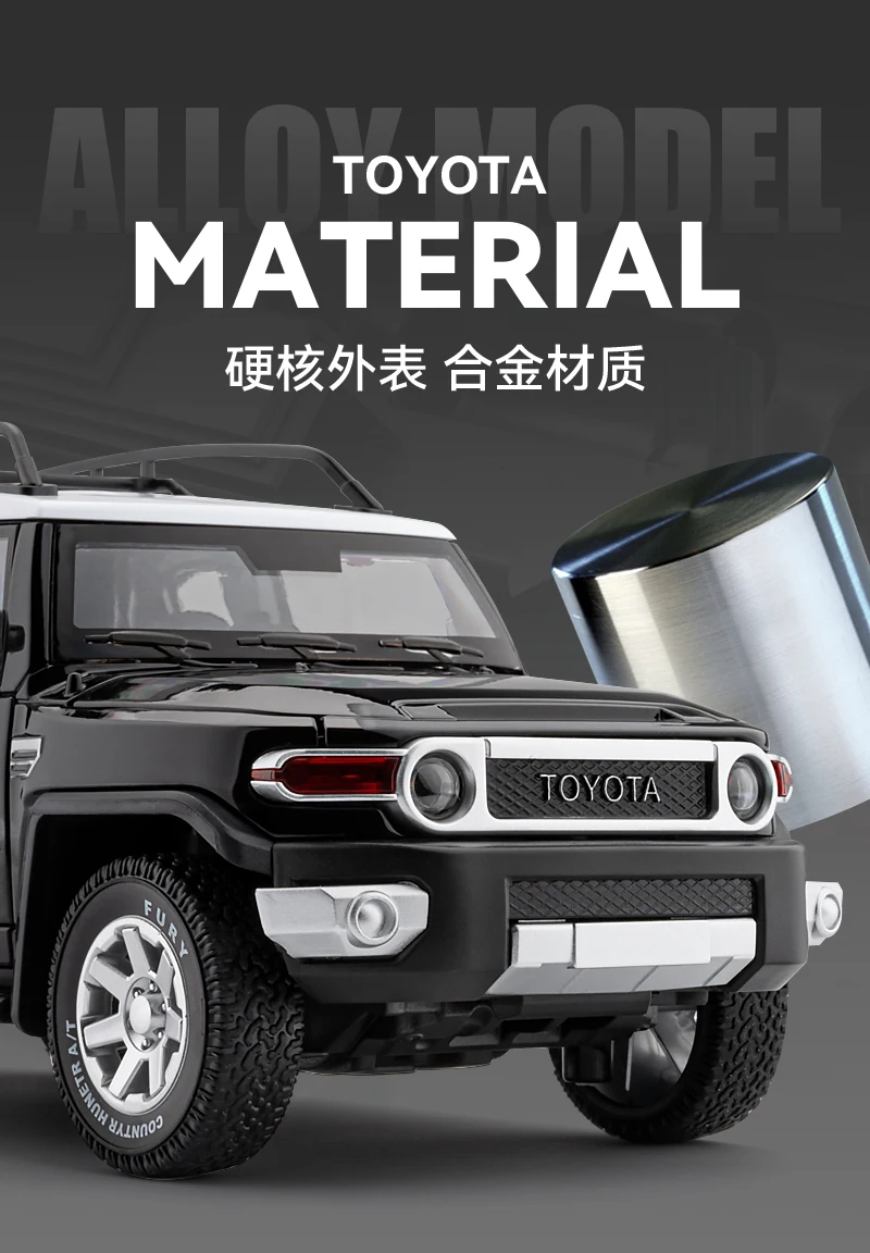 1/24 Toyota FJ Land Cruiser SUV Off Road 