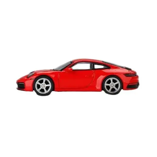 1/64 Scale MINI GT Alloy Car Model Toys Porsche 911 Carrera S Guards Red  LHD Car Model Toy For Collection Decoration
