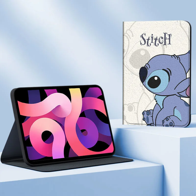 Capa de Desenho Animado Stitch para Samsung Galaxy Tab s8 s7 Plus s7 fe Suporte Trifold Magnético s6 Lite 10.4 a8 X200 - Imagem 4