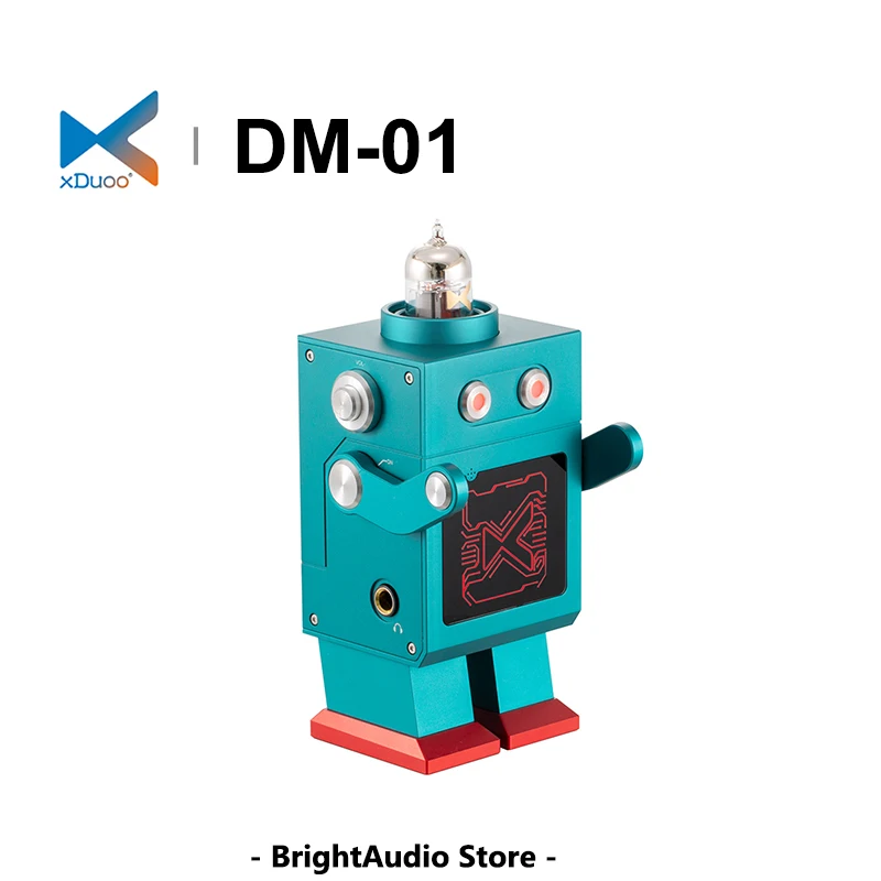 XDUOO DM-01 A Personal Cyberpunk Tube Amplifier USB DAC AMP Headphone Amplifier CS43131 DAC chip BLUETOOTH 5.4 LDAC