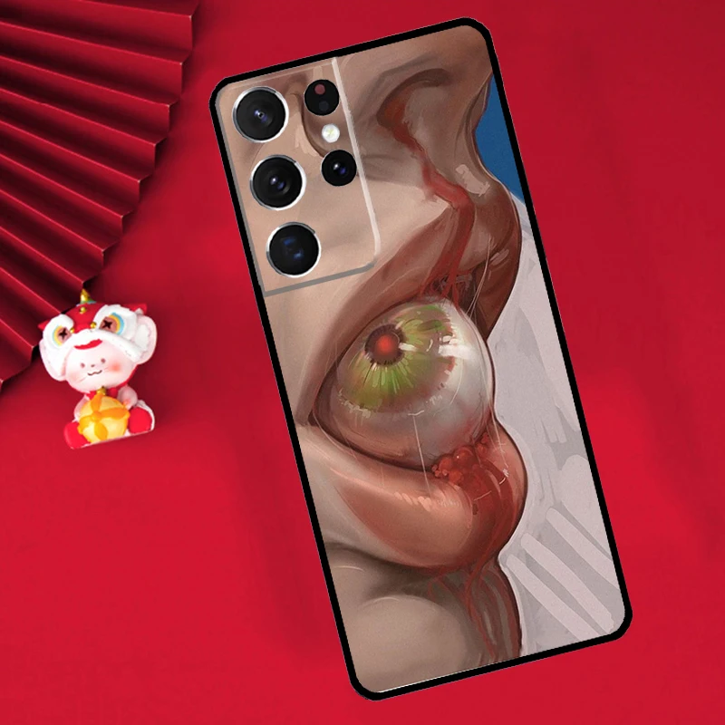Spooky Smiley Face Phone Case Cover