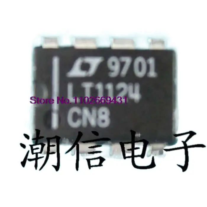 

LT1124 LT1124CN8 DIP-8 Original, in stock. Power IC