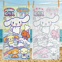 Kawaii C-Cinnamoroll Cartoon Cute Microfiber Beach Towel Absorbent Quick dry Soft Yoga Swimming Resort Mountain Climbing Towel 2