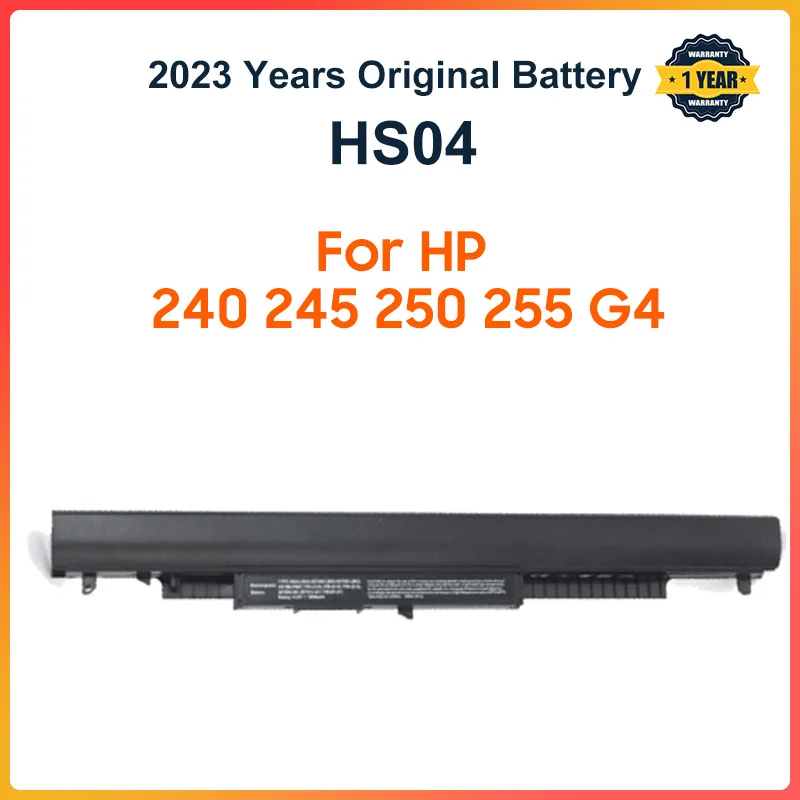 HS04 2600mAh Laptop Battery For HP 240 245 250 255 G4 HSTNNLB6U HSTNN