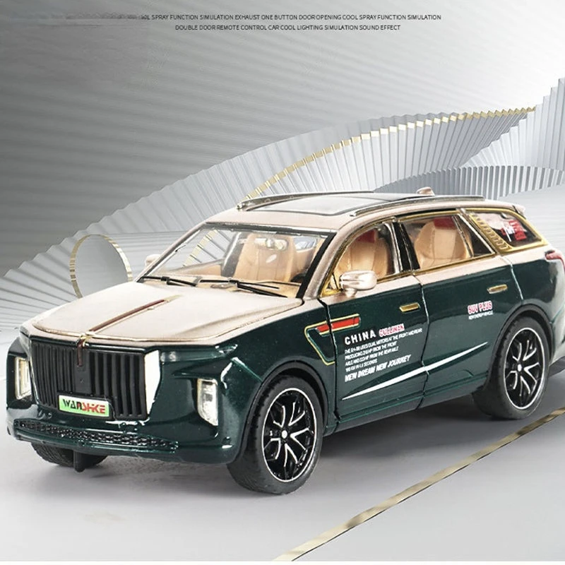 

Пульт дистанционного управления Nicce 1:24 спрей E9 внедорожник модель автомобиля из металлического сплава со звуком бриллиант коллекция детских игрушек подарки