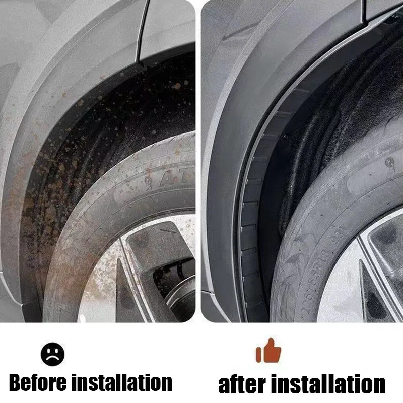 자동차 뒷바퀴 라이닝 머드가드 OMODA C5 체리 오모다 5 2022 2023 2024 2025 플라스틱 소재 자동차 사륜 머드가드