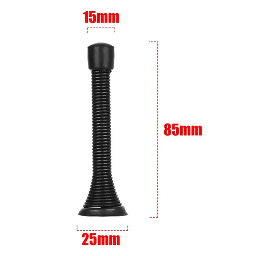 Silicone Door Stopper Door Stopper Bumpers Door Stopper 8.5*2.5cm Spring Door Stopper Anti-Collision Noise Canceling Door Crash Pad Wall Protector Durable Metal Handle Guard Stopper