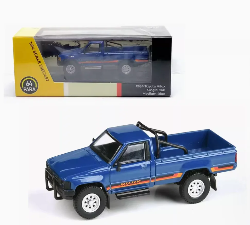 Para64 1:64 1984 Hilux Pickup Truck Simulation Alloy Car Model Gifts Decoration Collection Toys Static Display 31 Sac04e9daecf64da7af16d84cf6f136c2j