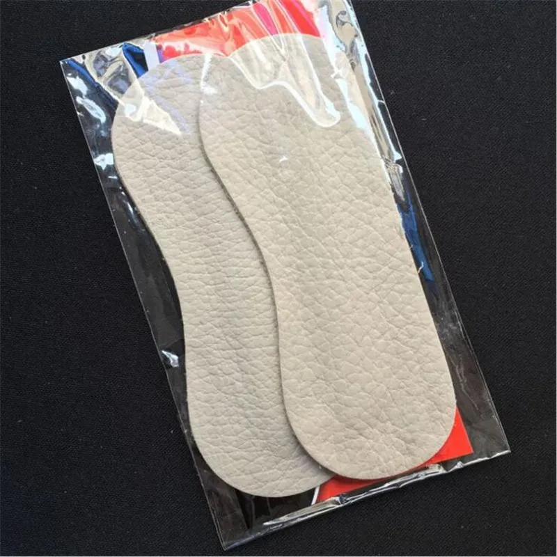 Genuine Leather Heel Patches Protector Sticker Insoles For Feet Care