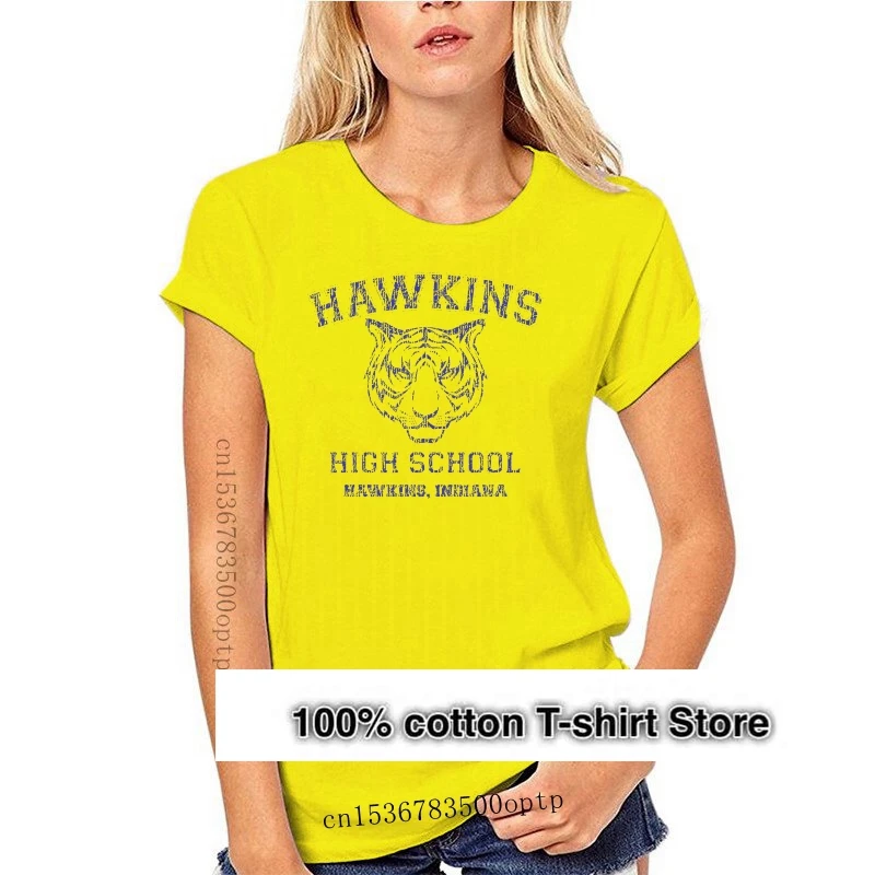 thumbnail image 1 of 539 Hawkins High School Mens Tops Tee T Shirt Funny Costume Stranger Tv Show Things Funny T-Shirt Custom Screen Printed, 1 of 5