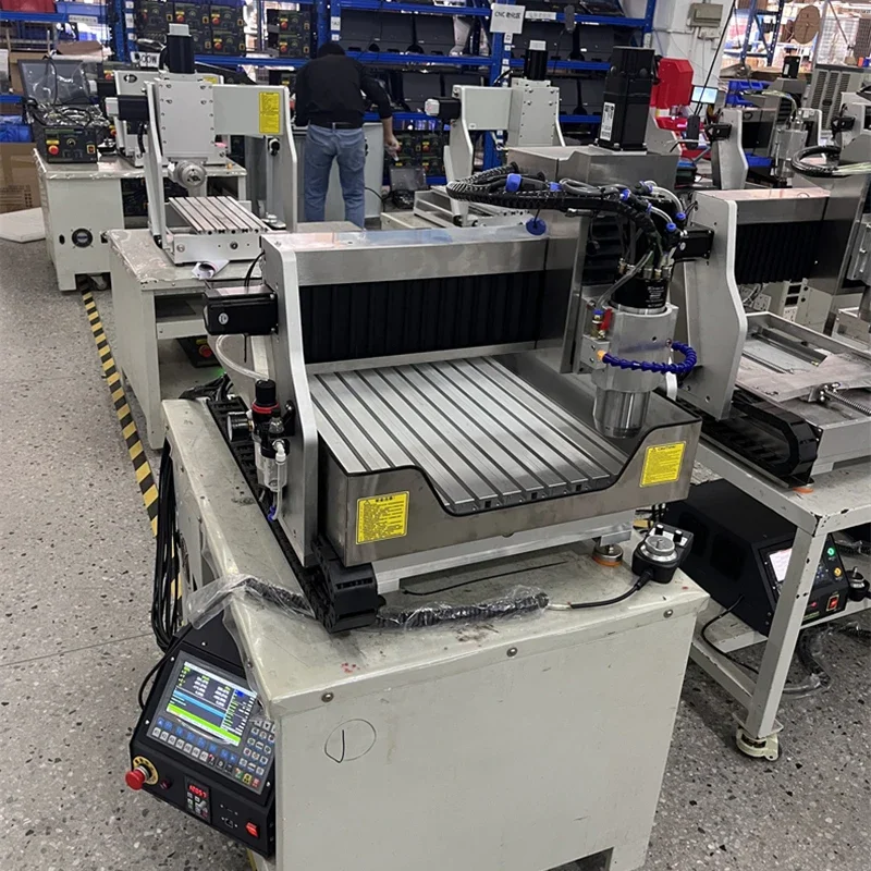 LY 6040-ATC CNC Engraving Carving Machine Full Square Track CNC Router ...