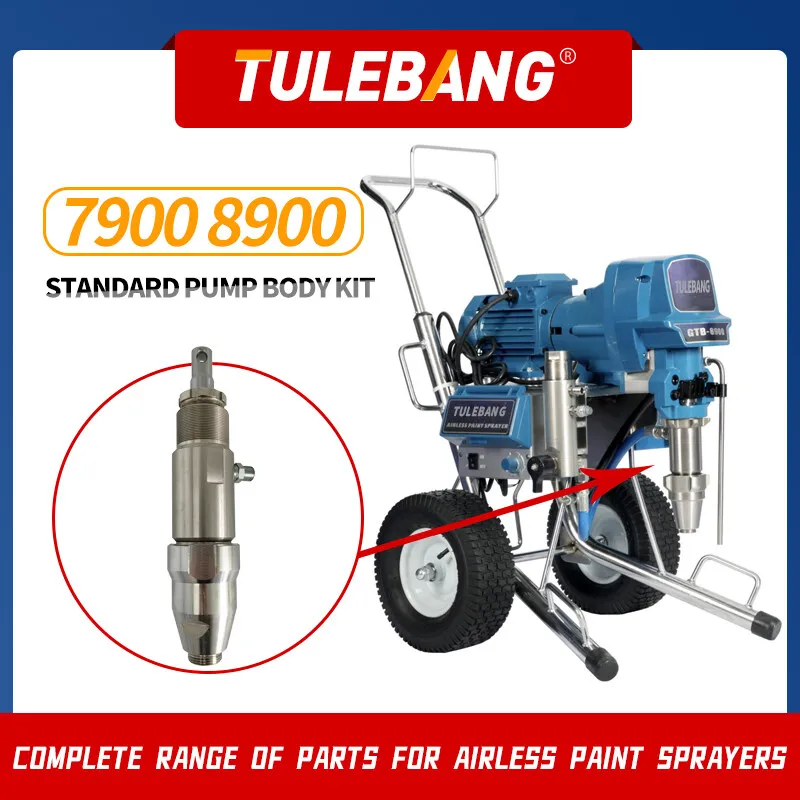 High pressure airless sprayer accessories 7900 8900 Standard pump body