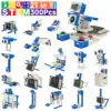 Yahboom Microbit V2 Robot DIY Assembled Electronic Sensor Kit Blocks Programmable Toy DIY STEM Education For Kids Children Gifts 1