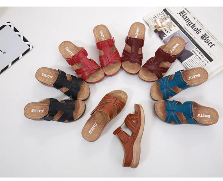 Γυναικείες Παντόφλες από Συνθετικό Λάστιχο για Πάρτι Ελαφριά Mules_voghion.com