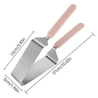 Coupe-gâteau, séparateur triangulaire, dispositif réglable en acier inoxydable, moule à gâteau, bricolage, décoration, ustensiles de cuisson, boulangerie de cuisine 6