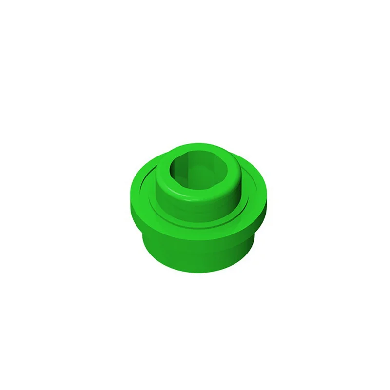 50-Pack Round 1x1 Open Stud Bricks for Creative Building Projects