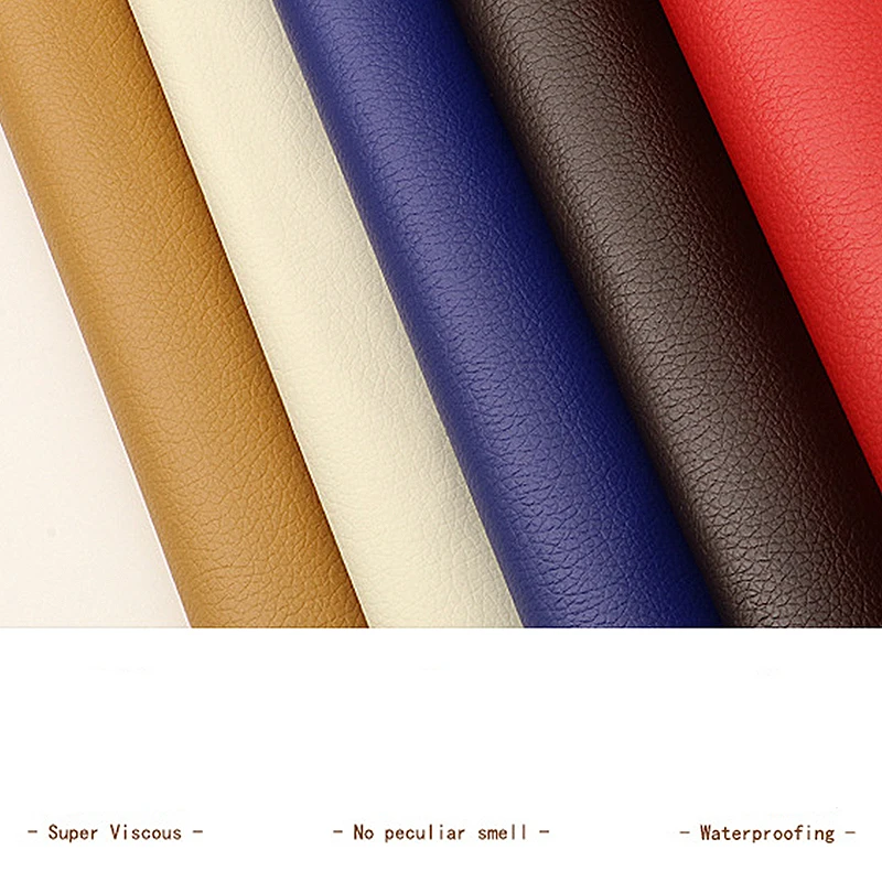 Leather repair tape Leather repair sticker Leather patch Leather repair Leather repair material Leather material Leather fabric Leather repair patch Self adhesive leather sticker Self Adhesive Leather for Sofa Repair Patch Furniture Table Chair Sticker Seat Bag Shoe Bed Fix Mend PU Artificial Leather Skin