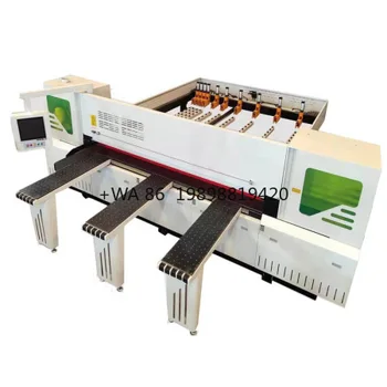 3300mm automatic feeding digital cnc electrical woodworking wood plywood reciprocating table panel circular cut beam saw cutter