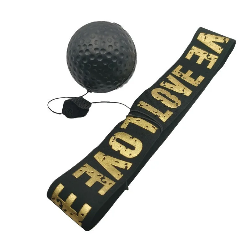 Palline da boxe per riflessi, con fascia per capelli, boxe, agilità, reazione, allenamento, palla da boxe in gomma per bambini, adulti, fitness, allenamento a casa - immagine 6