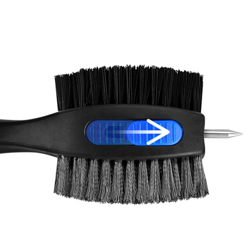 PGM Golf Club Brush Double-sided Clean PP Hair Plus Stianless Steel Portable Hook Golf Accessories SZ007 4