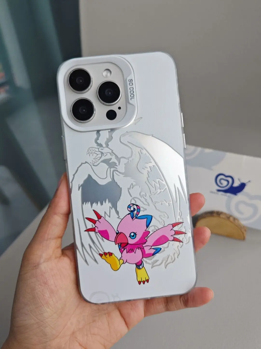 Luxury Matte Y2K Digimon Fashion Phone Case