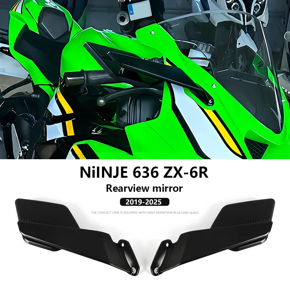Ninja 636 ZX6R Motorcycle Accessories Rear View Side Mirror For